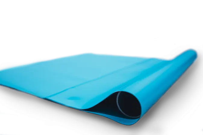 PVC Teichfolie 1,00 mm türkisblau inkl. Teichvlies 500g/m²