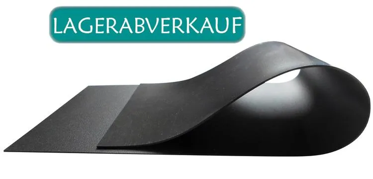 PVC Teichfolie 1,00 mm schwarz - Lagerabverkauf